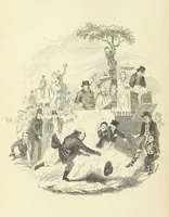 An illustration from Works of Charles Dickens. New illustrated library edition. [With a preface to each work by Edwin P. Whipple
