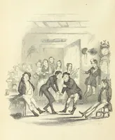 An illustration from Works of Charles Dickens. New illustrated library edition. [With a preface to each work by Edwin P. Whipple