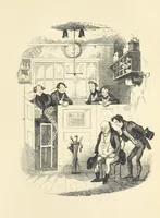 An illustration from Works of Charles Dickens. New illustrated library edition. [With a preface to each work by Edwin P. Whipple