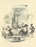 An illustration from Works of Charles Dickens. New illustrated library edition. [With a preface to each work by Edwin P. Whipple