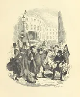 An illustration from Works of Charles Dickens. New illustrated library edition. [With a preface to each work by Edwin P. Whipple