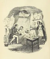 An illustration from Works of Charles Dickens. New illustrated library edition. [With a preface to each work by Edwin P. Whipple