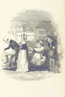 An illustration from Works of Charles Dickens. New illustrated library edition. [With a preface to each work by Edwin P. Whipple
