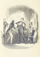 An illustration from Works of Charles Dickens. New illustrated library edition. [With a preface to each work by Edwin P. Whipple