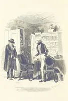 An illustration from Works of Charles Dickens. New illustrated library edition. [With a preface to each work by Edwin P. Whipple