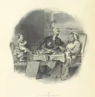 An illustration from Works of Charles Dickens. New illustrated library edition. [With a preface to each work by Edwin P. Whipple