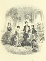 An illustration from Works of Charles Dickens. New illustrated library edition. [With a preface to each work by Edwin P. Whipple