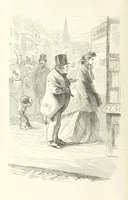 An illustration from Works of Charles Dickens. New illustrated library edition. [With a preface to each work by Edwin P. Whipple