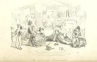 An illustration from Bleak House ... With illustrations by H. K. Browne (1853)