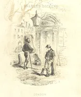 An illustration from Bleak House ... With illustrations by H. K. Browne (1853)