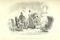 An illustration from Bleak House ... With illustrations by H. K. Browne (1853)