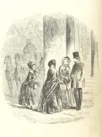 An illustration from Bleak House ... With illustrations by H. K. Browne (1853)