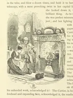 An illustration from Christmas Books ... With illustrations by Sir Edwin Landseer, R.A., Maclise, R.A., Stanfield, R.A., F. Stone, Doyle, Leech, and Tenniel (1869)