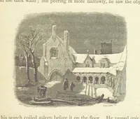 An illustration from Christmas Books ... With illustrations by Sir Edwin Landseer, R.A., Maclise, R.A., Stanfield, R.A., F. Stone, Doyle, Leech, and Tenniel (1869)