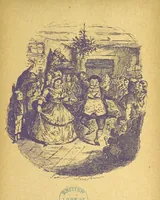 An illustration from Christmas Books. [With plates (1892)