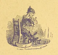 An illustration from Christmas Books. [With plates (1892)