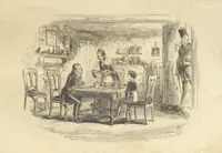 An illustration from The personal history of David Copperfield ... With illustrations by H. K. Browne (1850)