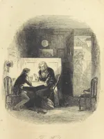 An illustration from The personal history of David Copperfield ... With illustrations by H. K. Browne (1850)
