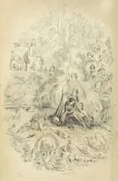 An illustration from Dombey and Son ... With illustrations by H. K. Browne (1848)