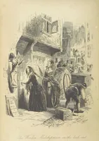 Picture 14 of 39 from Dombey and Son ... With illustrations by H. K. Browne (1848), leaf 232