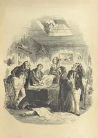 An illustration from Dombey and Son ... With illustrations by H. K. Browne (1848)