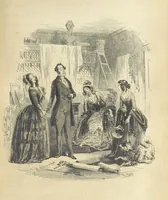 An illustration from Dombey and Son ... With illustrations by H. K. Browne (1848)