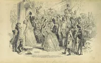 Picture 21 of 39 from Dombey and Son ... With illustrations by H. K. Browne (1848), leaf 377