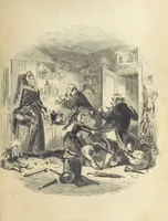 An illustration from Dombey and Son ... With illustrations by H. K. Browne (1848)