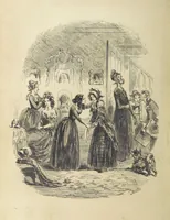 An illustration from Dombey and Son ... With illustrations by H. K. Browne (1848)