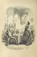 An illustration from Dombey and Son ... With illustrations by H. K. Browne (1848)