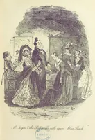 An illustration from The Life and Adventures of Martin Chuzzlewit. [With plates (1893)