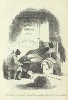 An illustration from The Life and Adventures of Martin Chuzzlewit. [With plates (1893)