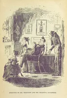 An illustration from The Life and Adventures of Martin Chuzzlewit. [With plates (1893)
