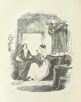 An illustration from The Life and Adventures of Martin Chuzzlewit. [With plates (1893)