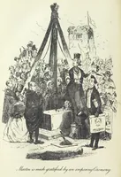 An illustration from The Life and Adventures of Martin Chuzzlewit. [With plates (1893)