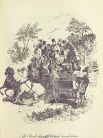 An illustration from The Life and Adventures of Martin Chuzzlewit. [With plates (1893)