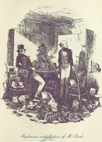 An illustration from The Life and Adventures of Martin Chuzzlewit. [With plates (1893)