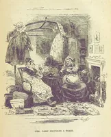 An illustration from The Life and Adventures of Martin Chuzzlewit. [With plates (1893)