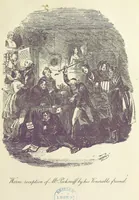 An illustration from The Life and Adventures of Martin Chuzzlewit. [With plates (1893)