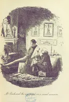 An illustration from The Life and Adventures of Martin Chuzzlewit. [With plates (1893)