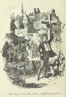 An illustration from The Life and Adventures of Martin Chuzzlewit. [With plates (1893)