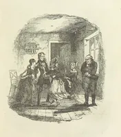 An illustration from The Life and Adventures of Nicholas Nickleby. [With plates (1892)