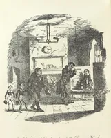 An illustration from The Life and Adventures of Nicholas Nickleby. [With plates (1892)