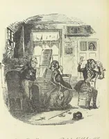 An illustration from The Life and Adventures of Nicholas Nickleby. [With plates (1892)