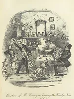 An illustration from The Life and Adventures of Nicholas Nickleby. [With plates (1892)