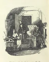 An illustration from The Life and Adventures of Nicholas Nickleby. [With plates (1892)