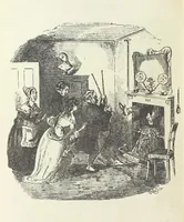 An illustration from The Life and Adventures of Nicholas Nickleby. [With plates (1892)