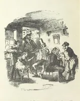 An illustration from The Life and Adventures of Nicholas Nickleby. [With plates (1892)