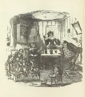 Picture 9 of 39 from The Life and Adventures of Nicholas Nickleby. [With plates (1892), leaf 94