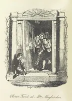 Picture 13 of 24 from The Adventures of Oliver Twist. [With plates (1893), leaf 166